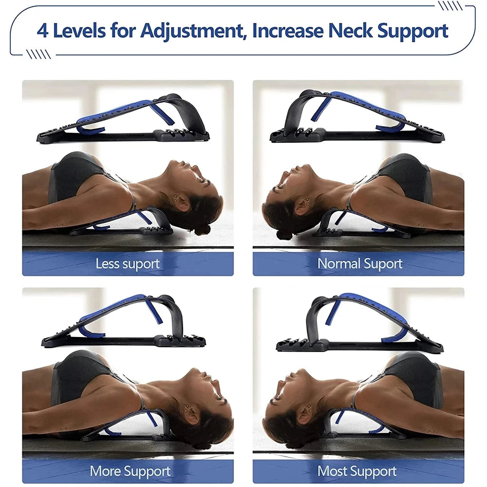 Adjustable Back Stretcher for Back and Neck