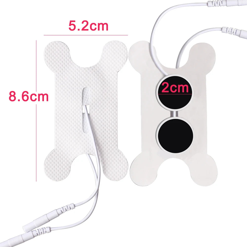 Gel Electrode Patches with 2.0 mm Lead Wires