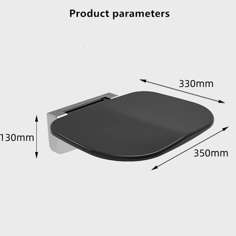 Folding Wall-Mounted Shower Seat