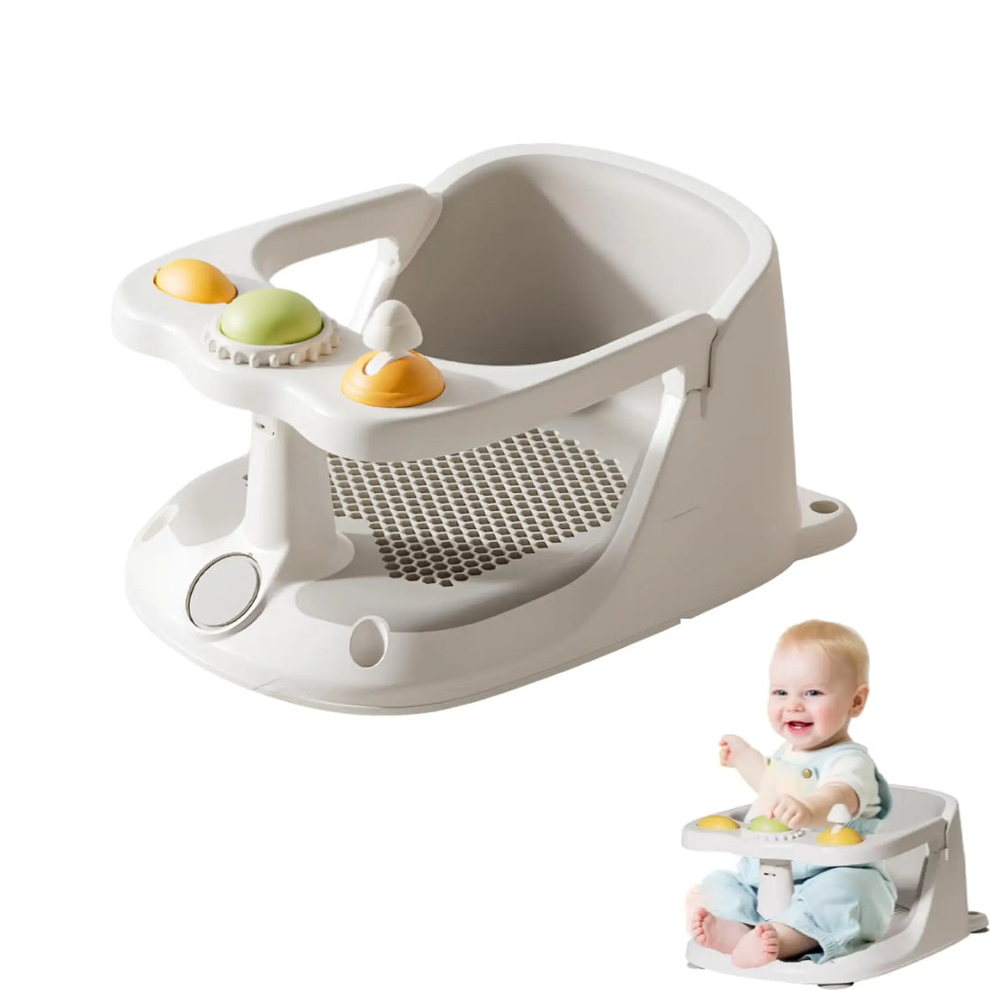 Baby Bath Chair with Suction Base