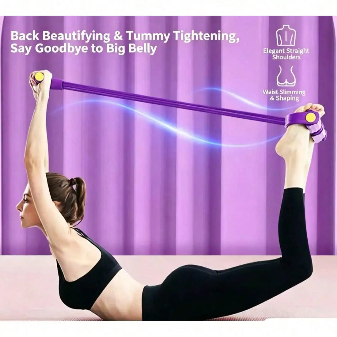 Pedal Resistance Bands for Home Exercise