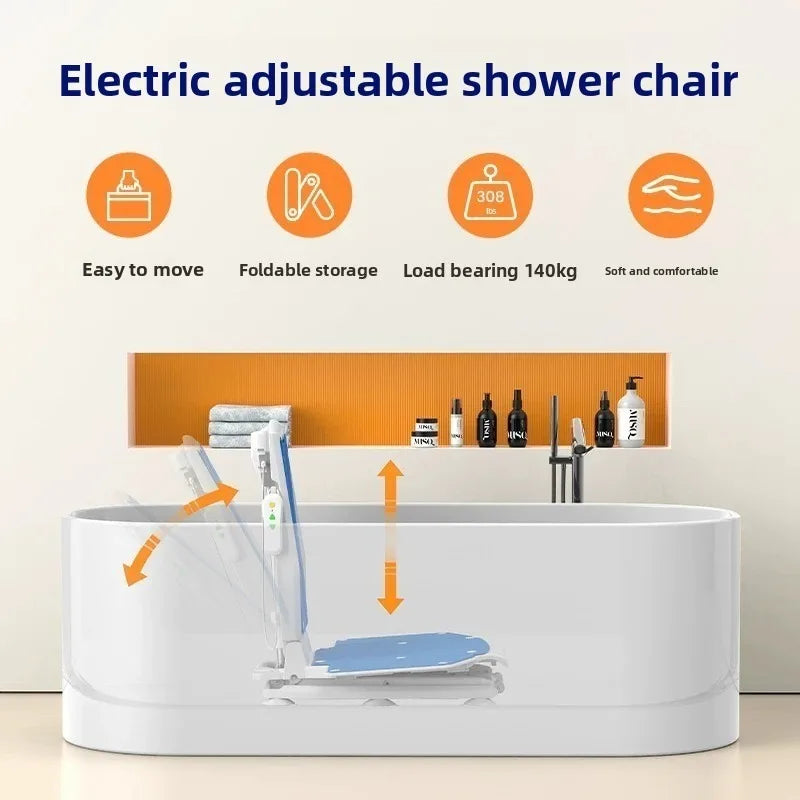 Electric Bath Lift Chair for Home Bathing