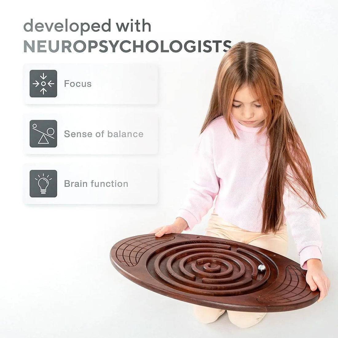 Balance Board with Maze Game