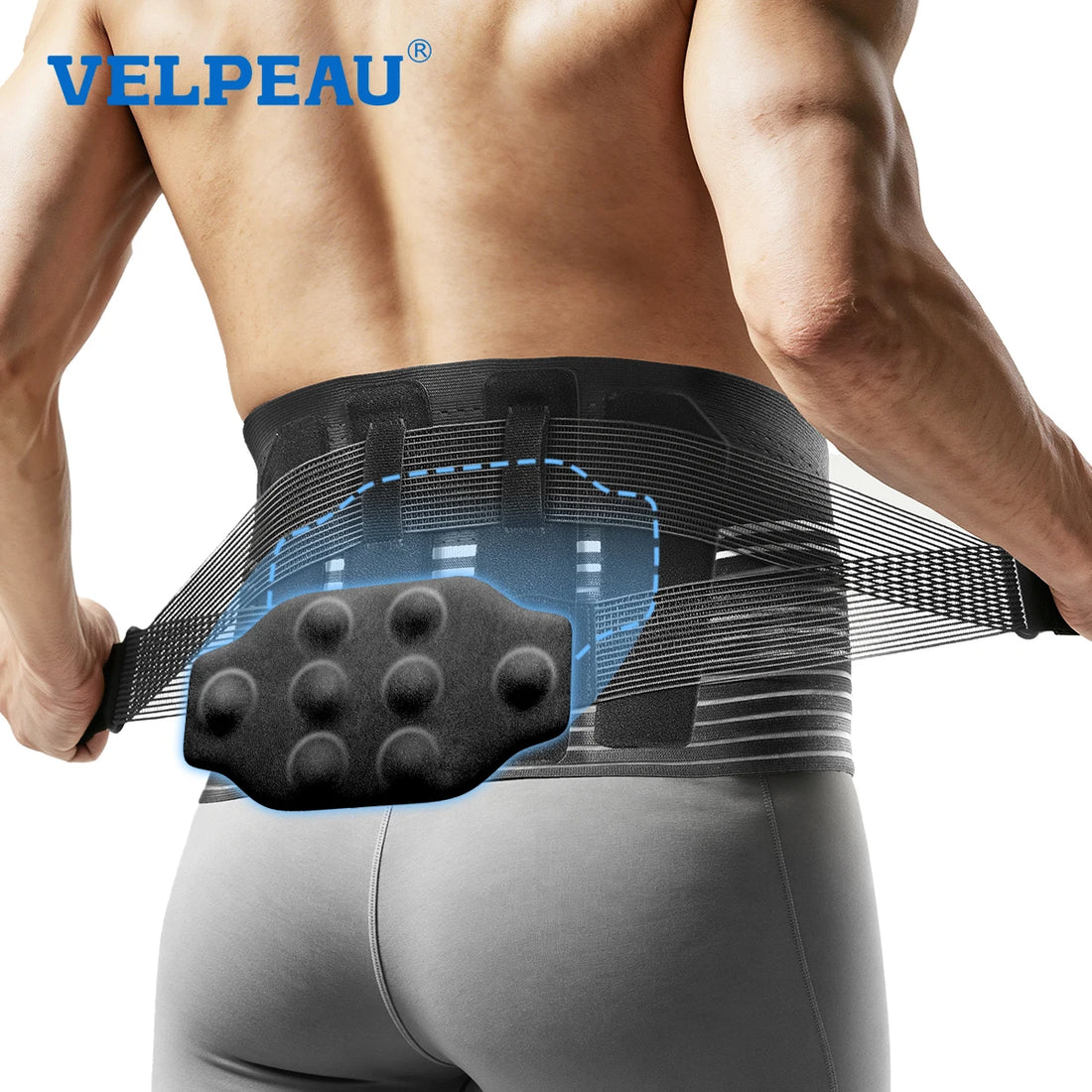 Adjustable Lumbar Brace for Waist Support
