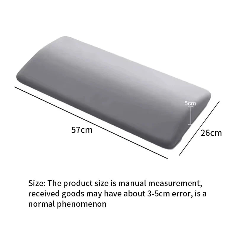 Memory Foam Lumbar Support Pillow for Bed