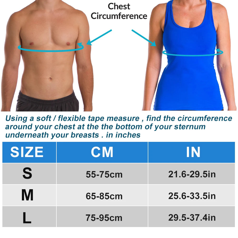 Adjustable Posture Corrector Back Brace for Women, Nylon and Spandex