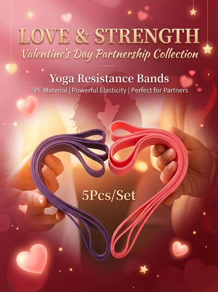5-Level Loop Resistance Bands Set