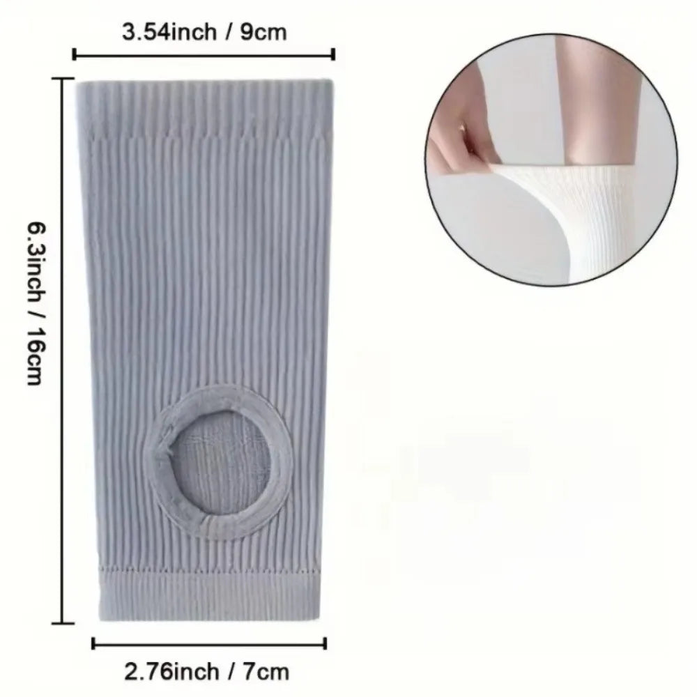 Open-Toe Cotton Ankle Sleeve for Sports
