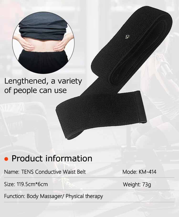 TENS and EMS Waist Electrode