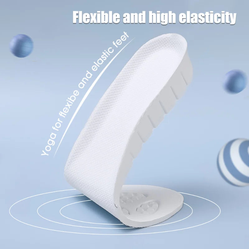 Invisible Height Lift Insoles with Arch Support