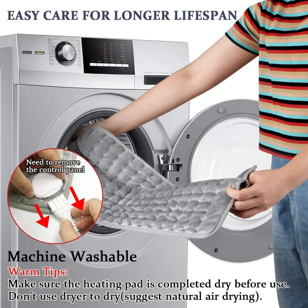 Electric Heating Pad for Shoulders, Back and Legs