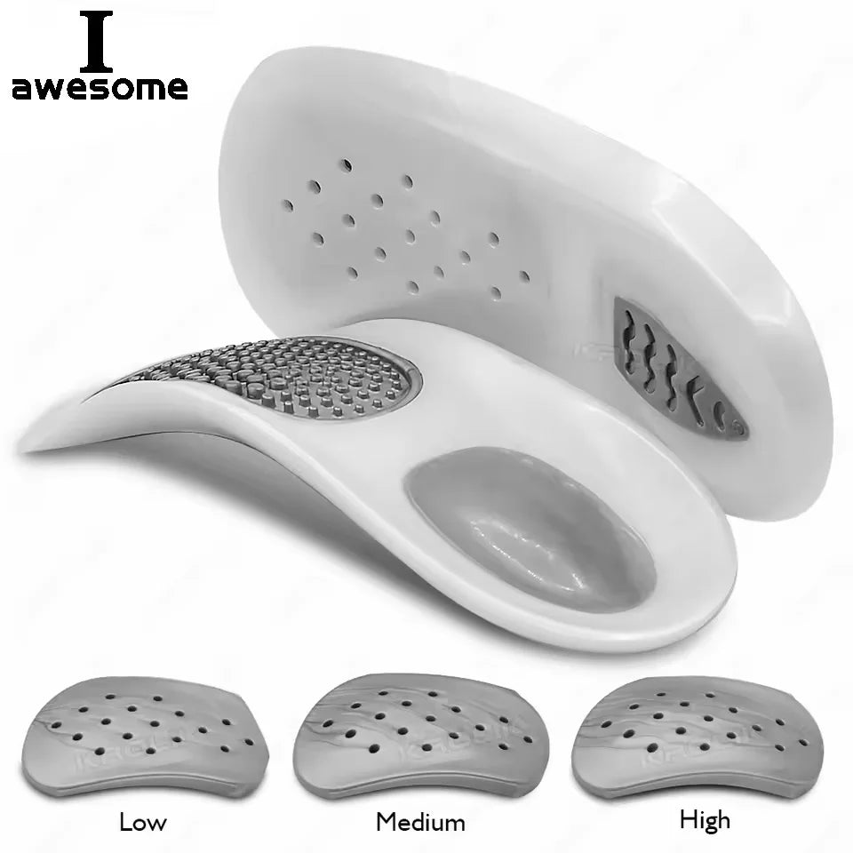 3/4-Length Arch Support Insoles for Flat Feet