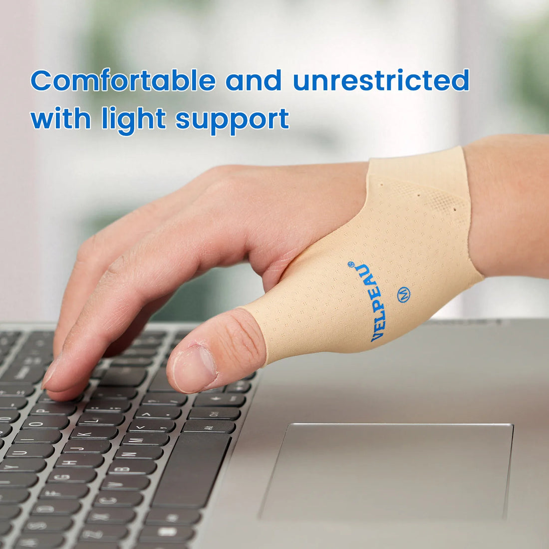 Medwell Elastic Thumb Support Brace, Left and Right Hand