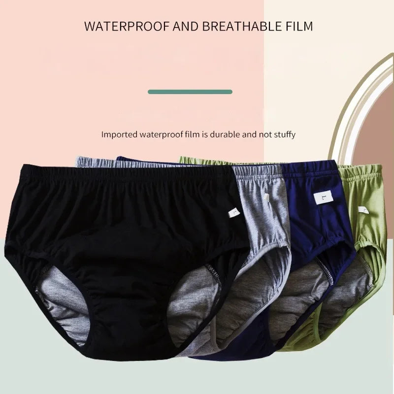 Washable Reusable Incontinence Pants for Men