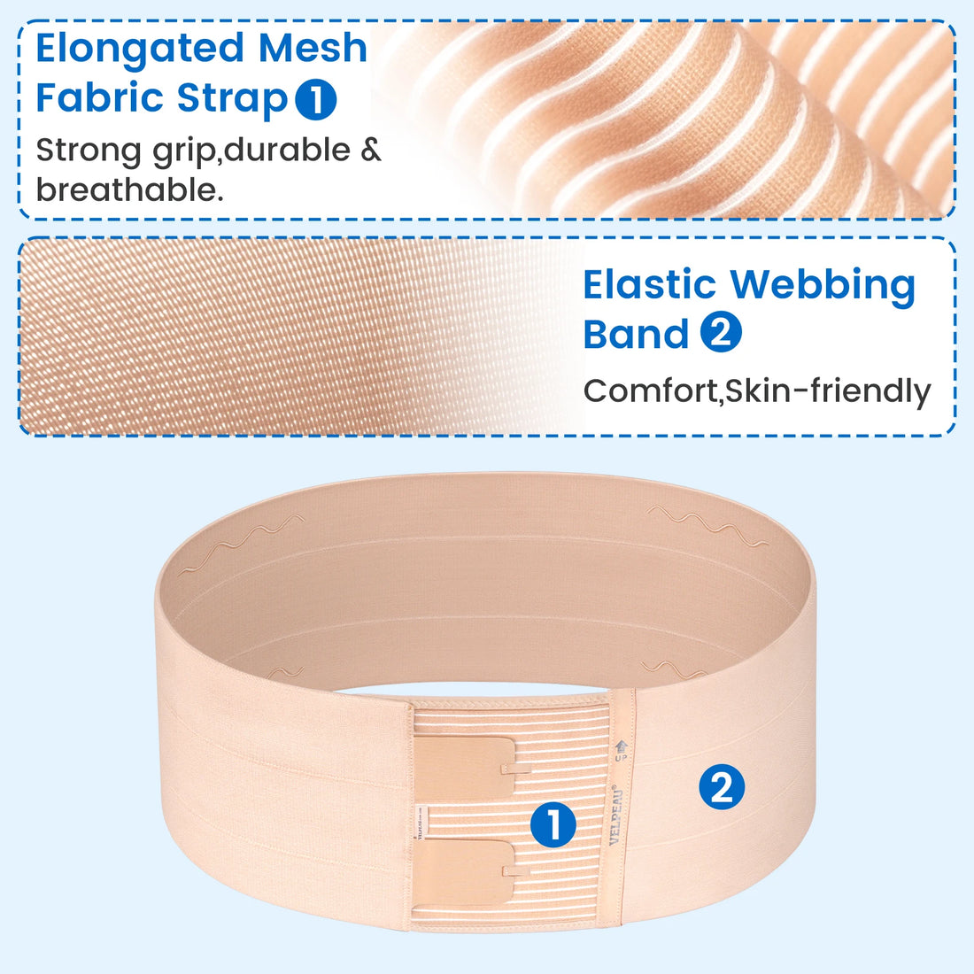 Unisex Rib and Sternum Support Belt