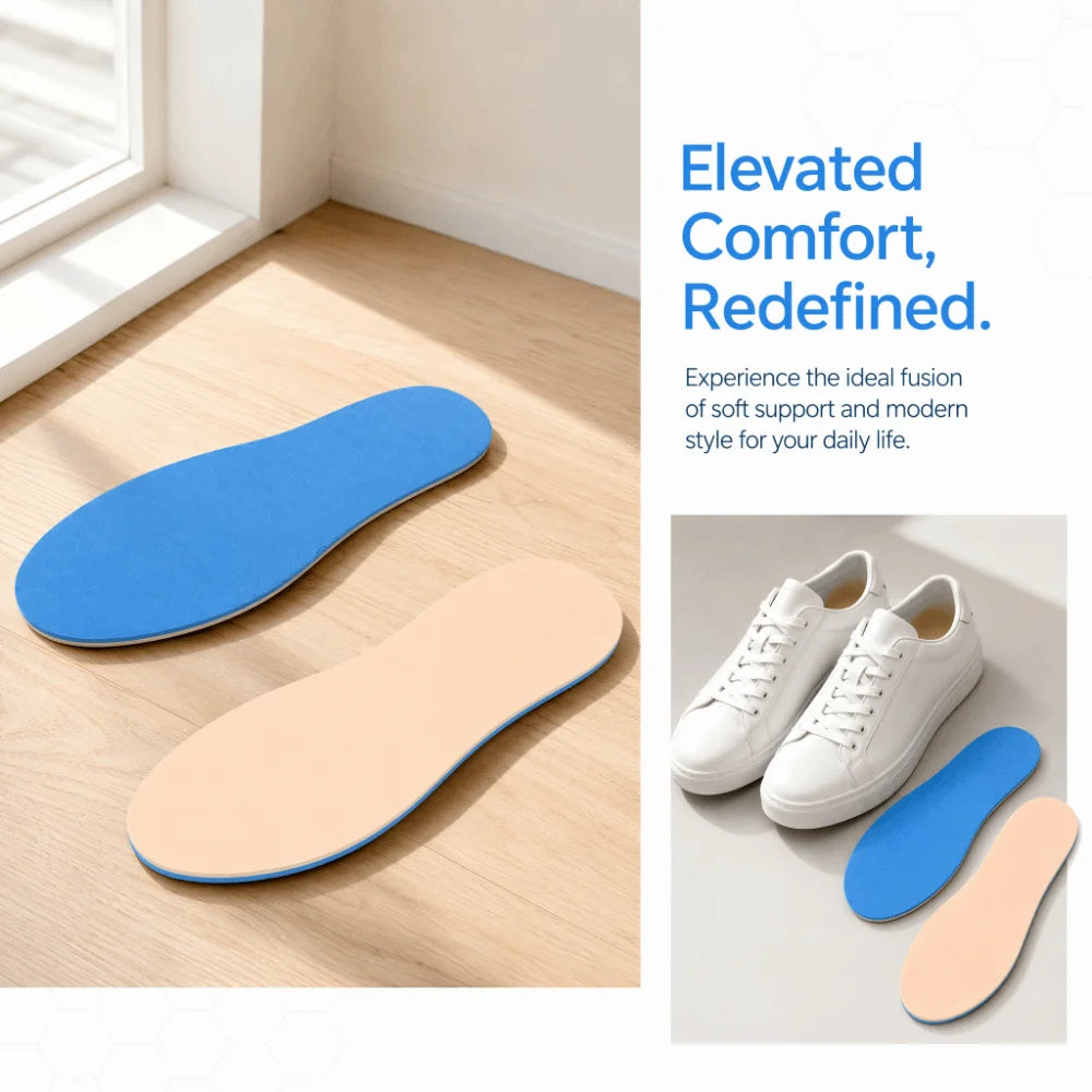 Adjustable Detachable Insoles for Foot Care