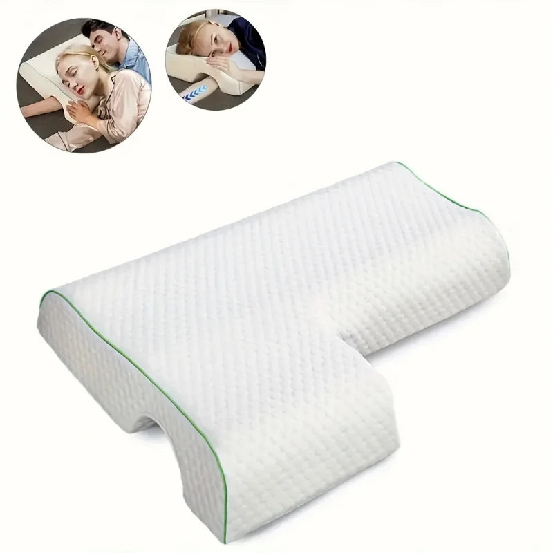 Arched Couples Memory Foam Pillow for Sleeping