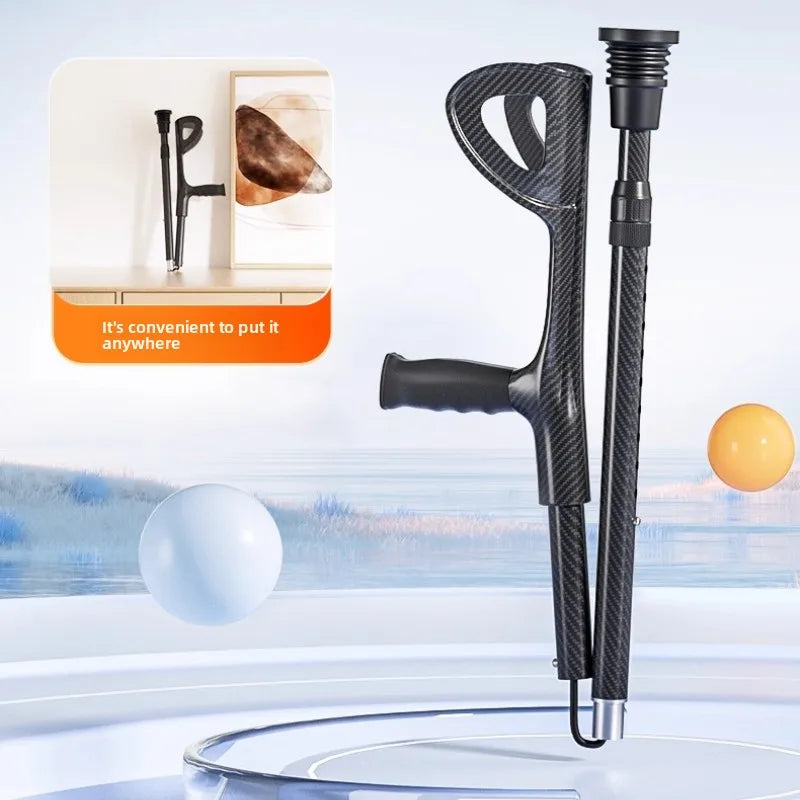 Folding Adjustable Forearm Crutches