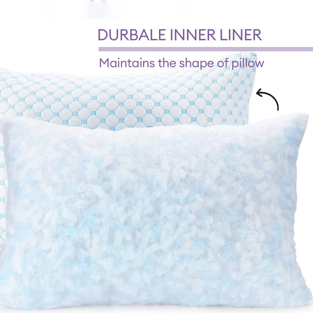 Adjustable-Firmness Memory Foam Pillow