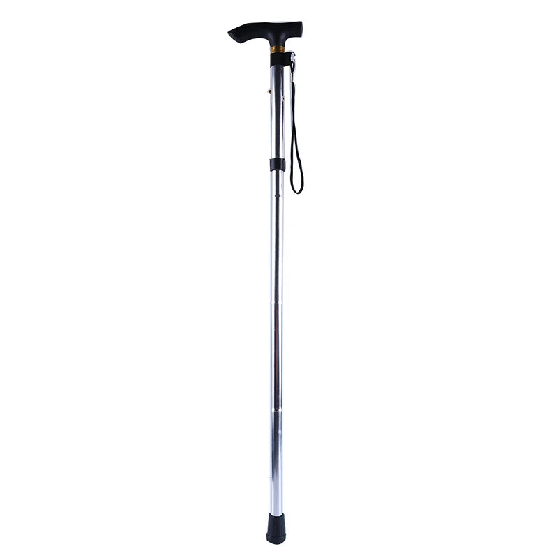 Folding Telescopic Walking Stick with Rubber Tip