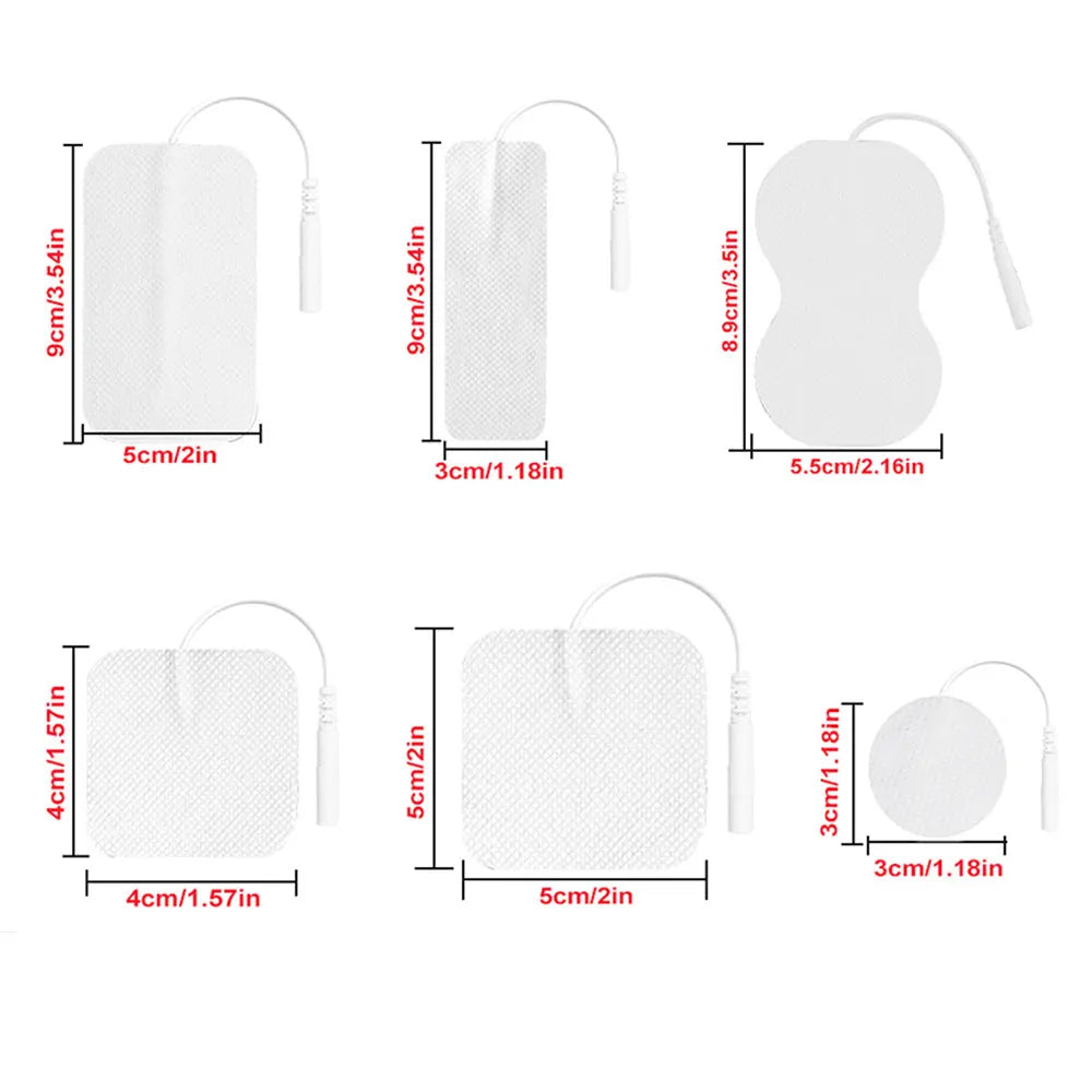 Reusable TENS and EMS Electrode Pads