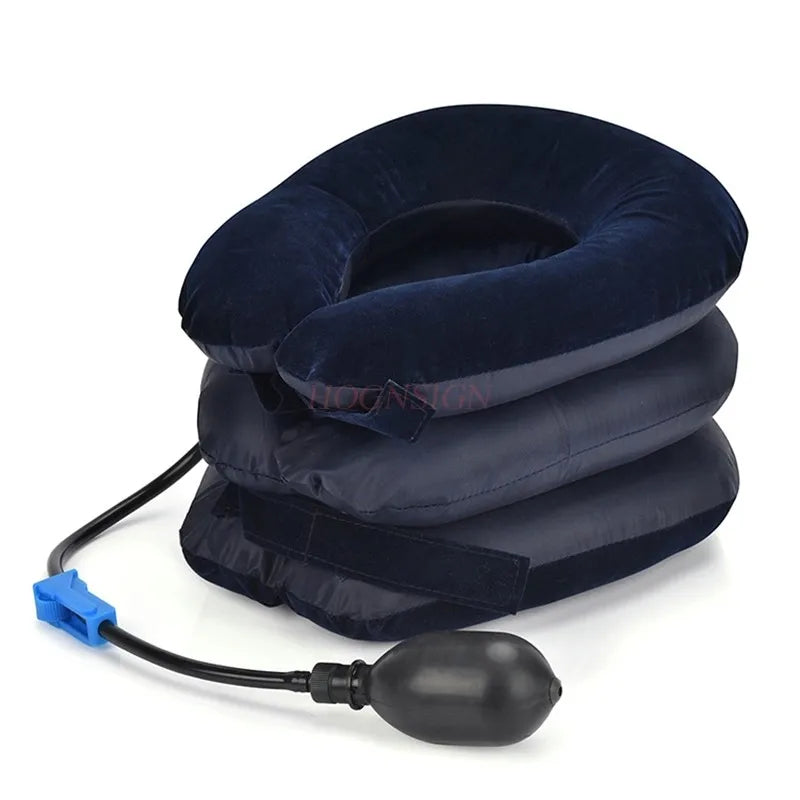 Soft Inflatable Cervical Neck Support Pillow
