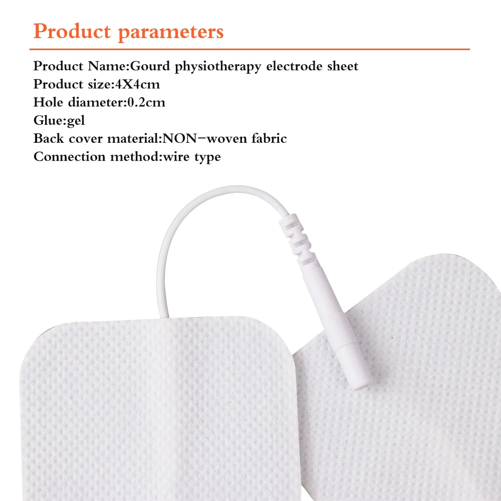Reusable TENS and EMS Electrode Pads