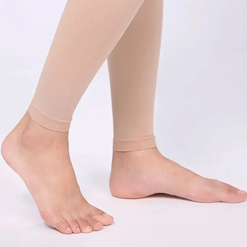 Unisex Thigh-High Compression Stockings, 23–32 mmHg