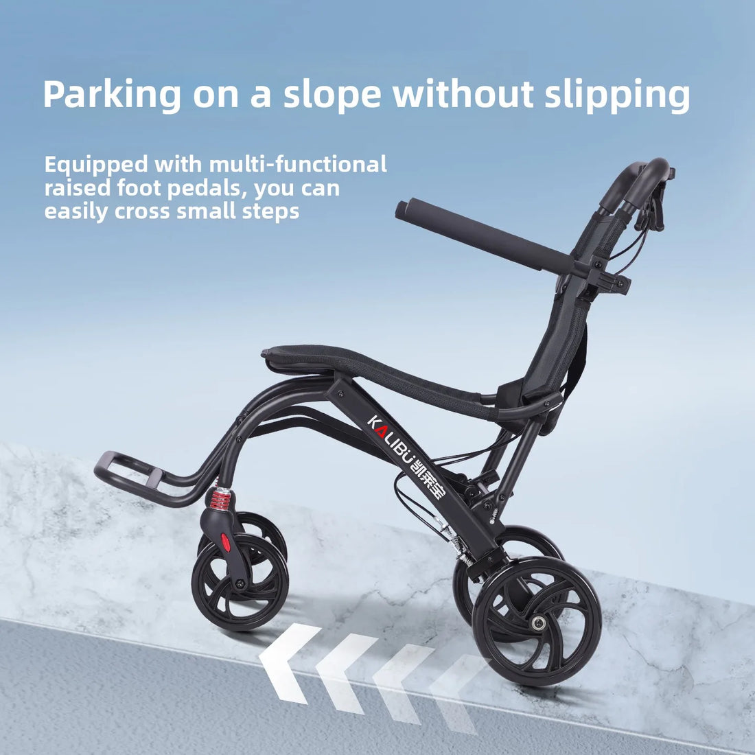 Foldable Portable Manual Wheelchair