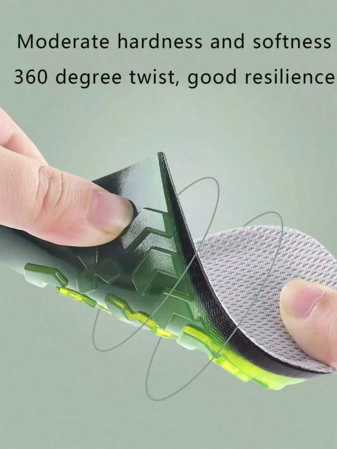 Non-Slip Height-Increasing Heel Lift Insoles