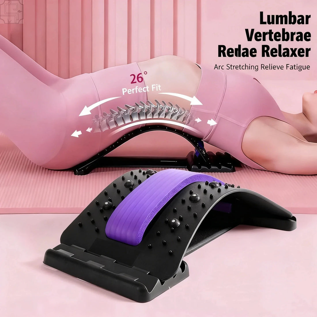 Portable Lumbar Back Stretcher