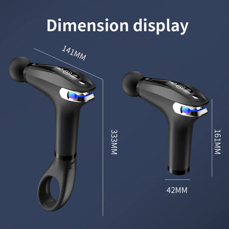 Portable Percussion Massage Gun for Body, Neck and Back