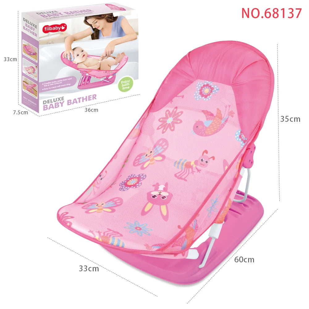 Folding Baby Bather Seat for Infants