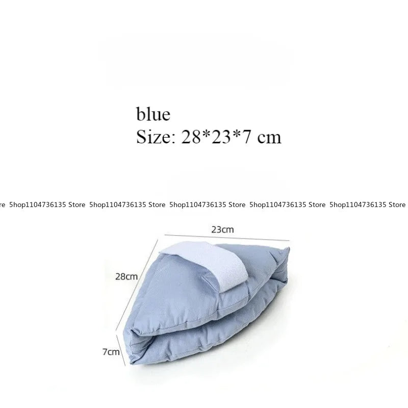 Blue Heel Protector Covers, 2-Piece Set