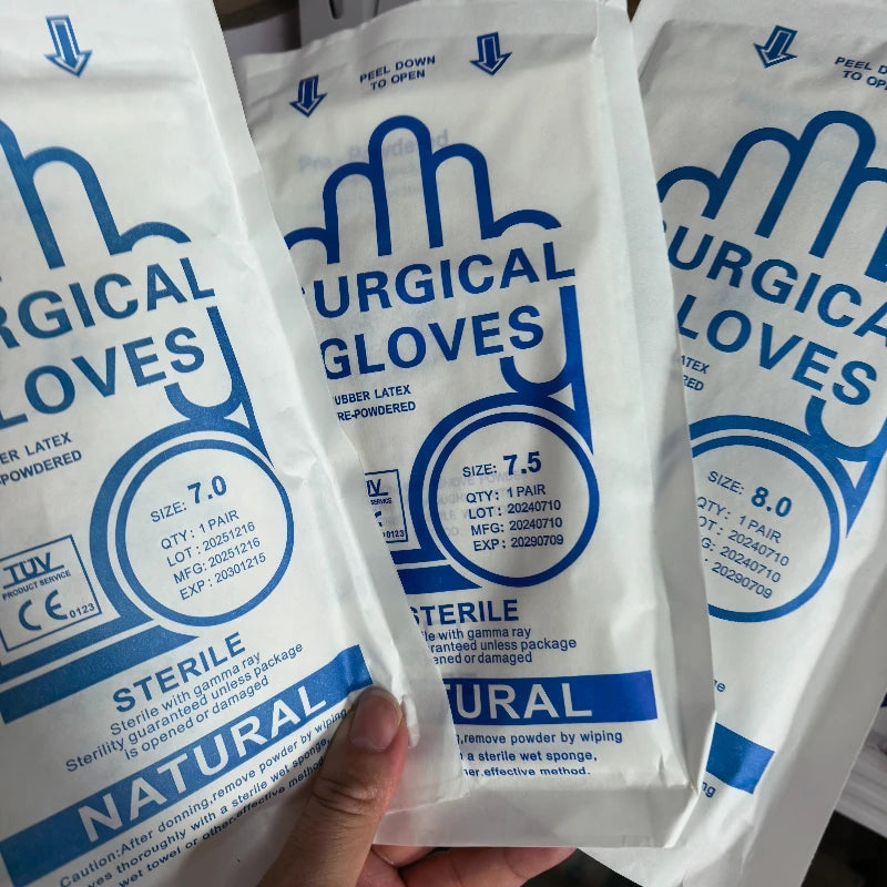Disposable Latex Examination Gloves
