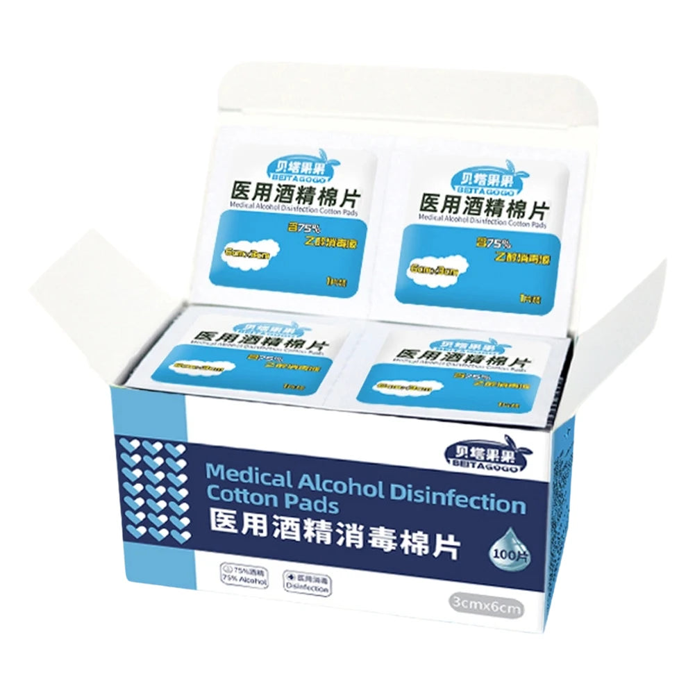 Alcohol Prep Pads, 70%–80% Alcohol