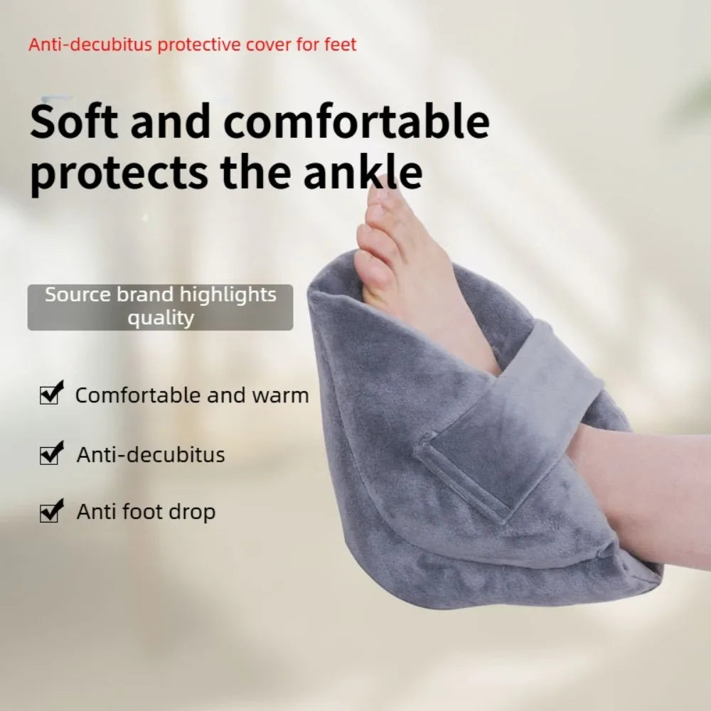 Blue Heel Protector Covers, 2-Piece Set