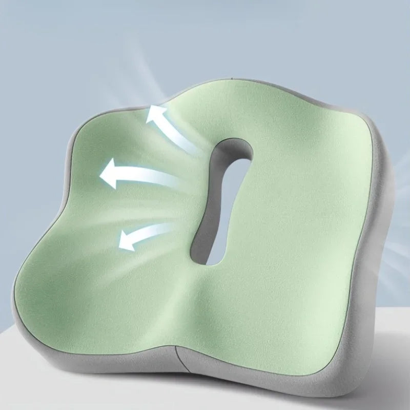 Three-Zone Memory Foam Seat Cushion