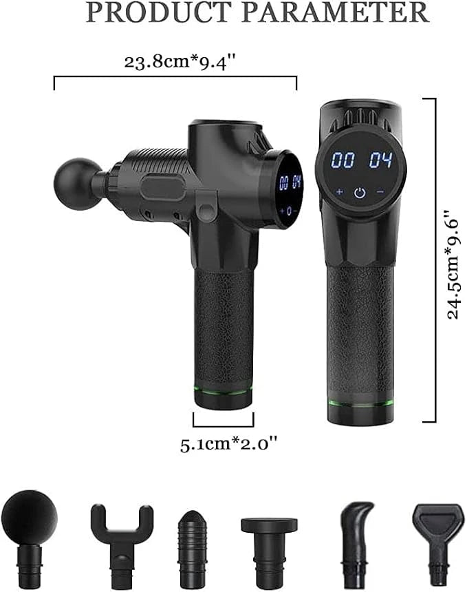 Battery-Powered Vibrating Body Massager