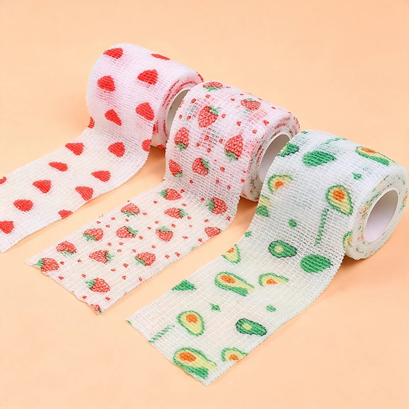 Self-Adhesive Elastic Sports Wrap Tape