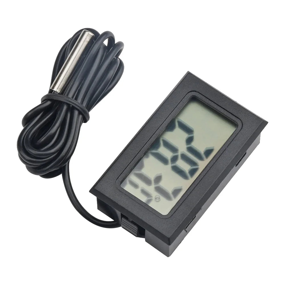 Mini LCD Digital Thermometer with 1 m Cable