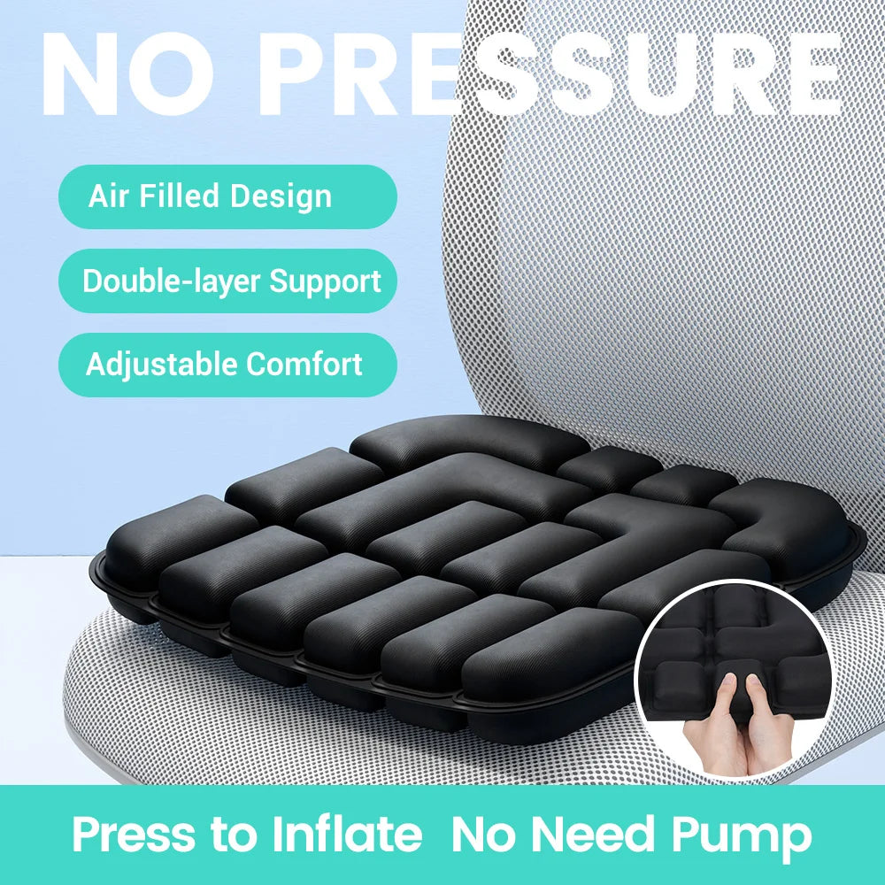 Adjustable Air Cushion for Chairs and Wheelchairs