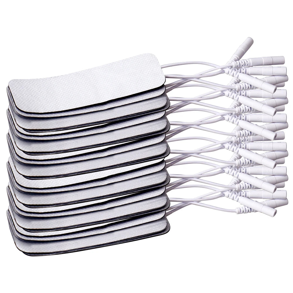Reusable TENS EMS Electrode Pads with Conductive Gel