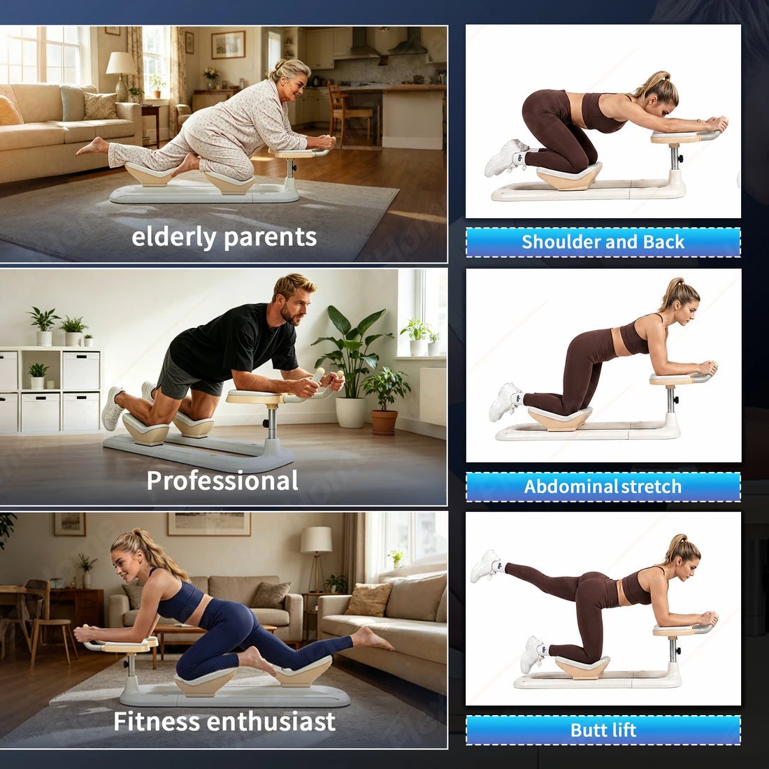 Twist Spine Stretcher for Home Back and Fitness Exercises