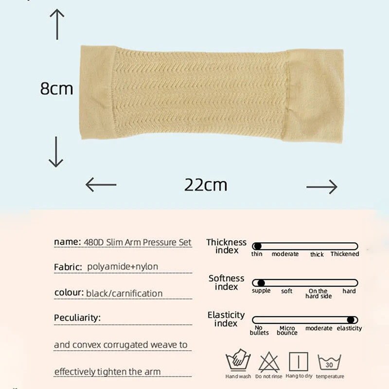 Elbow Compression Sleeves, Pair