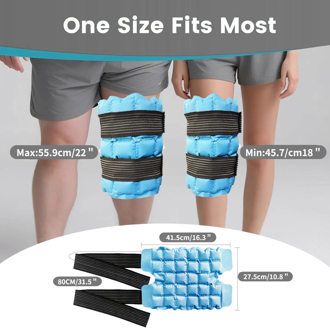 Reusable Hot and Cold Knee Therapy Wrap