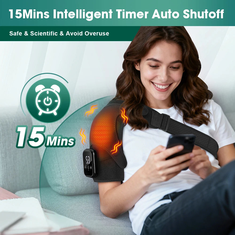 Cordless Heated Shoulder Massager
