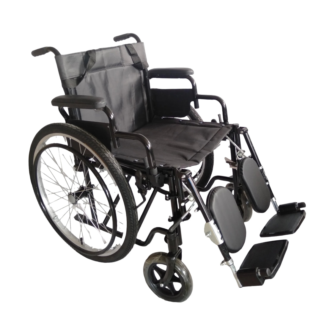 Reinforced Steel Foldable Manual Wheelchair