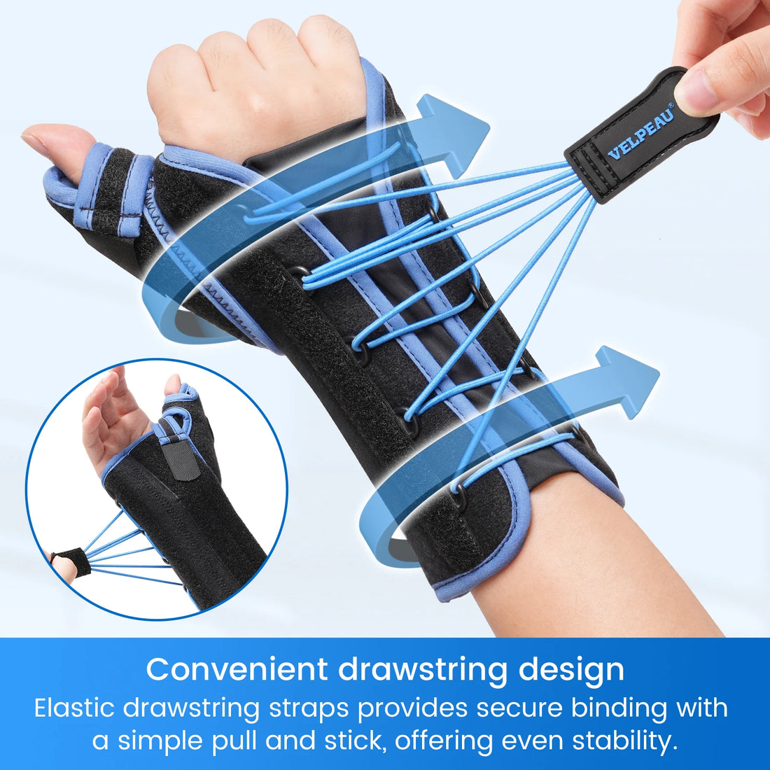Adjustable Wrist and Thumb Brace