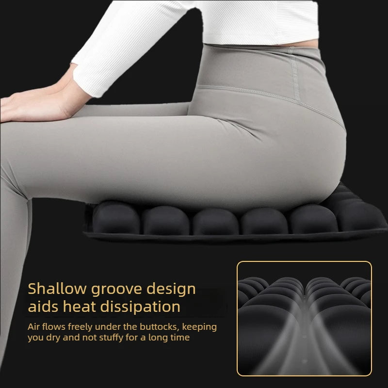 Inflatable Seat Cushion for Office Chairs and Wheelchairs